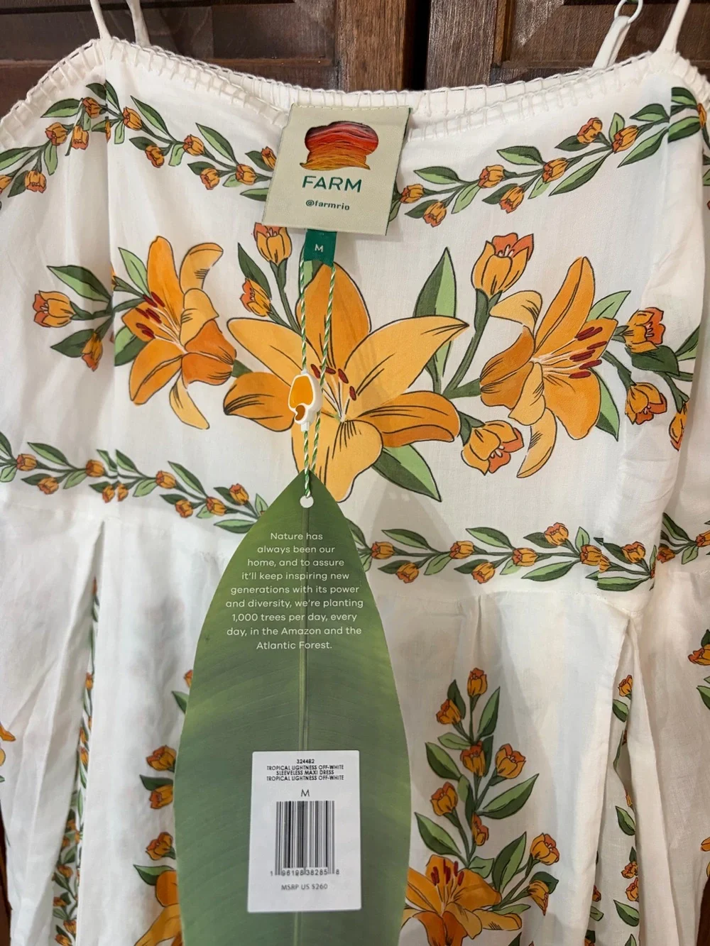 NWT Farm Rio Maxi Dress - Picture 4 of 5